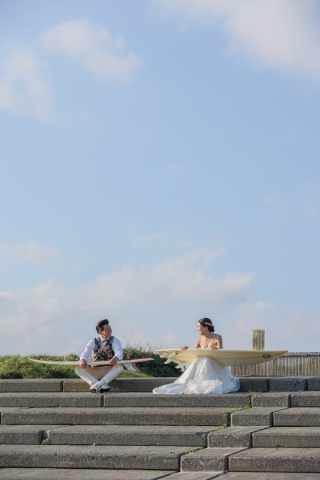 ふたりの好きを詰めこんだ、湘南撮影
