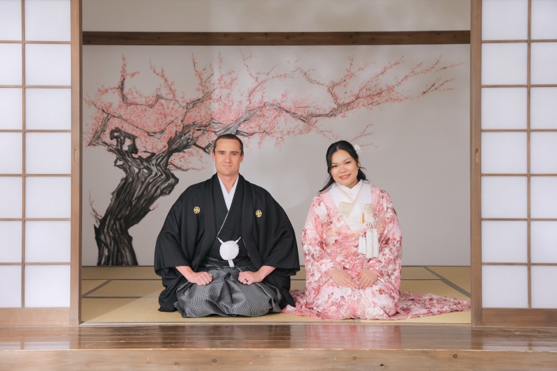 1日で和装&洋装撮影♡