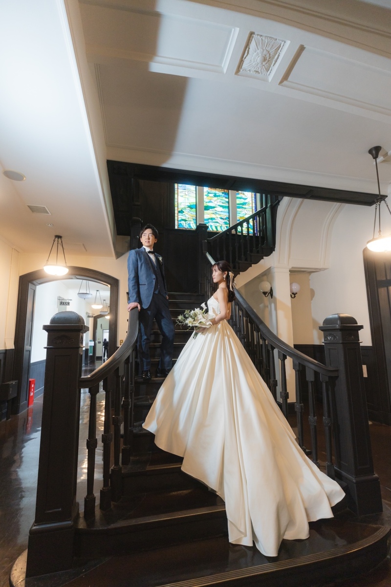 横浜の歴史を感じる開港記念会館【洋装ロケーション】