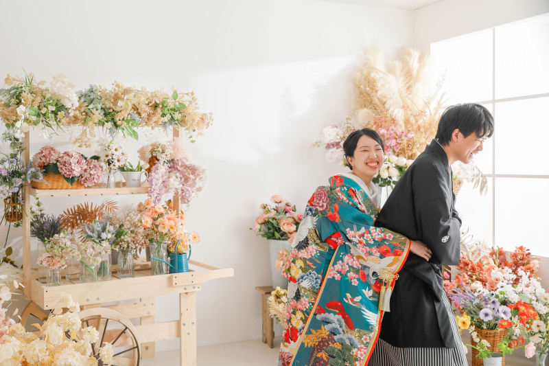 1日で和装と洋装撮影!!