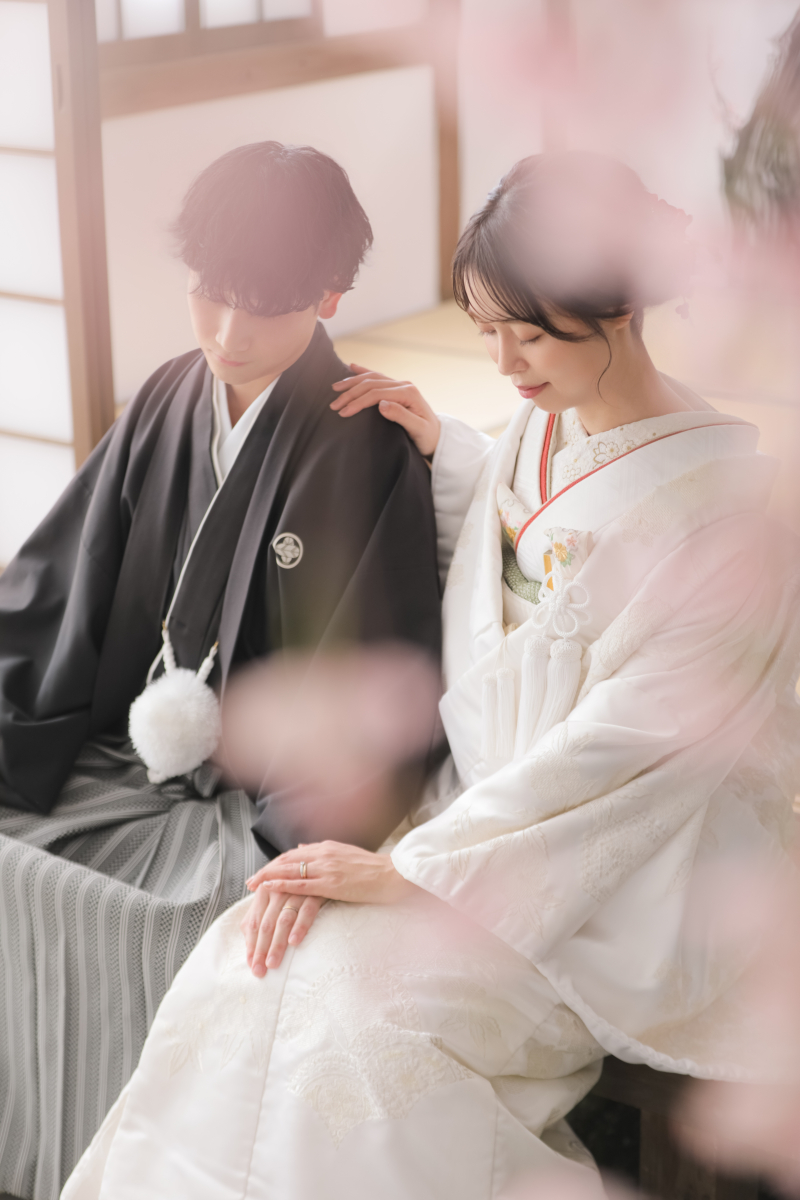 お二人らしいスタジオ撮影！