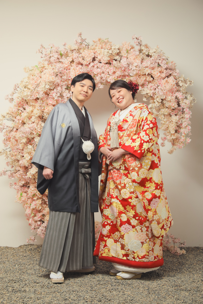 色打掛で彩る、心温まる前撮りの一日