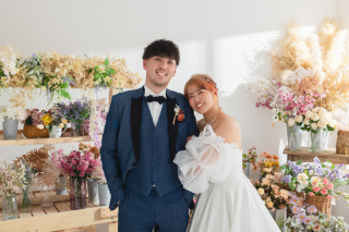 ドレス2着と様々な雰囲気で