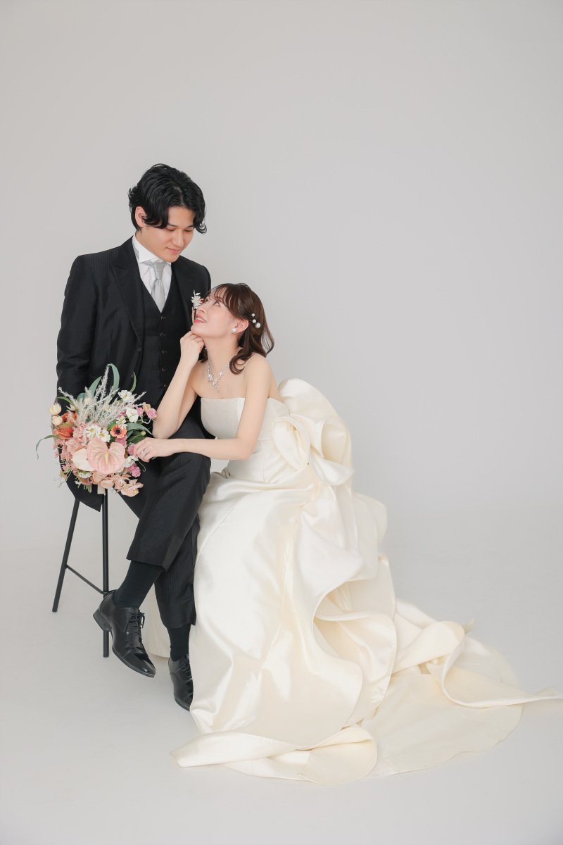 お花に囲まれたスタジオ！