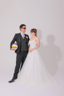 二人の好きなものを取り入れて　photo by谷澤明美