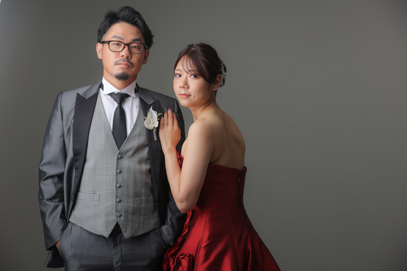 洋装ハウススタジオで家族フォト!