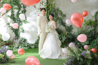 【風船】を使ったスタジオ撮影！