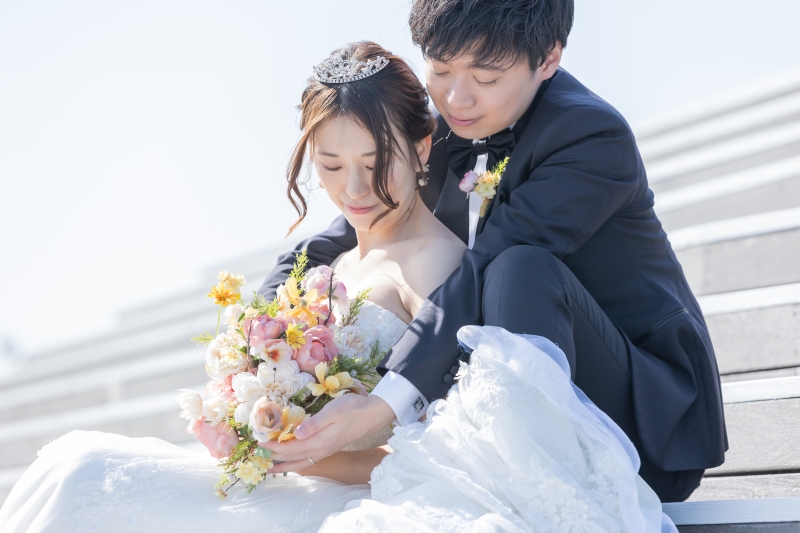 日中の大さん橋でのお写真をご紹介！