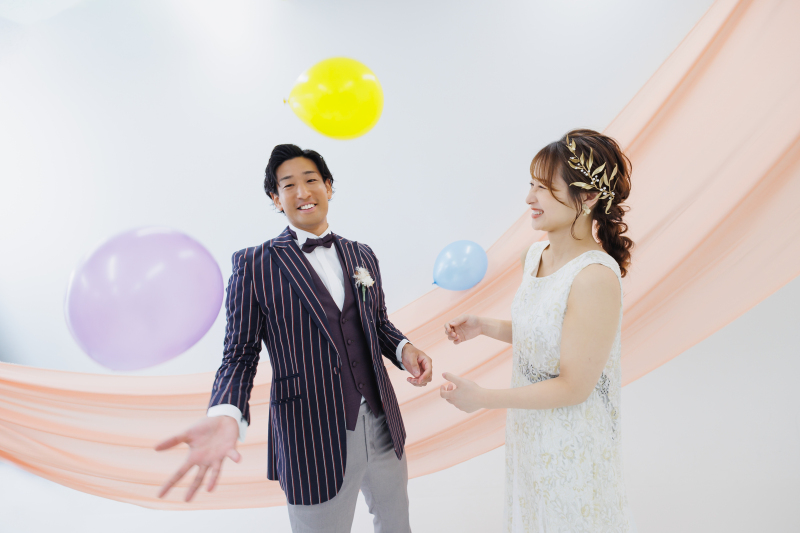 盛りだくさんの洋装前撮り！