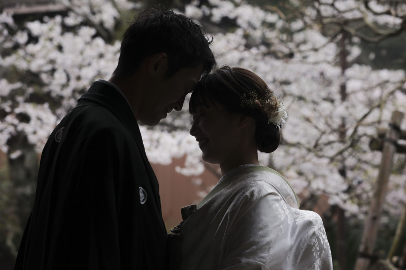 雨の妙本寺