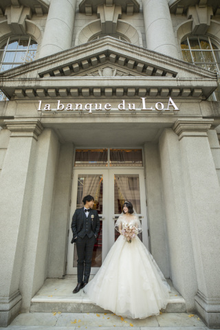 歴史に名を残す建築物での撮影「ラ・バンク・ド・ロア」