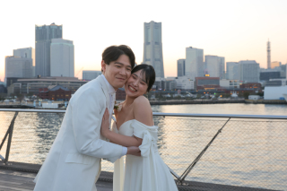 ザ横浜の景色　大桟橋へ