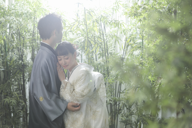 和装と洋装を一日で撮影できるプランのご紹介です