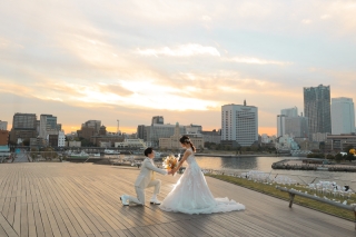 幻想的なみなとみらい photo by 谷澤明美