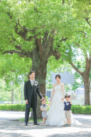 子どもと一緒に!青空と笑顔が弾ける、みなとみらいロケ photo by 谷澤明美