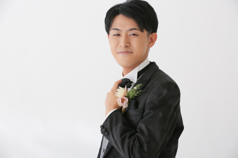 スタジオでお二人らしく！