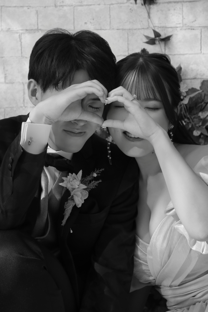 スタジオでお二人らしく！