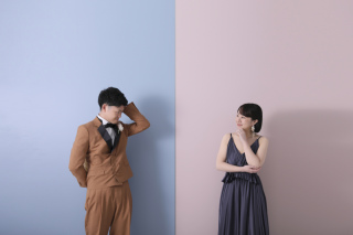 駅前店はカラーパネルがかわいい