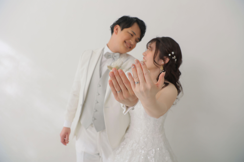 スタジオで和装・洋装撮影!