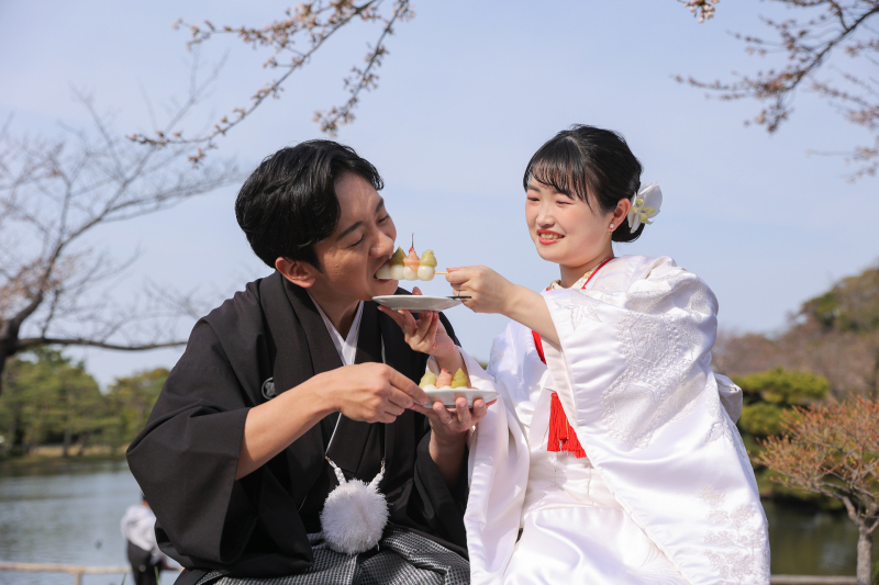 日本庭園でゆったり和装撮影♪【和装ロケーション】
