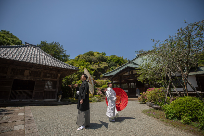 鎌倉で和装と洋装の満足プラン