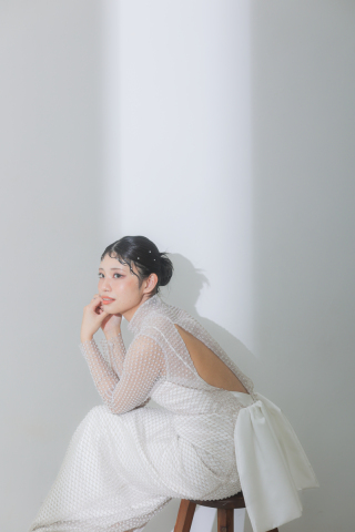 新作ドレスに合わせたヘアメイクのご紹介♡