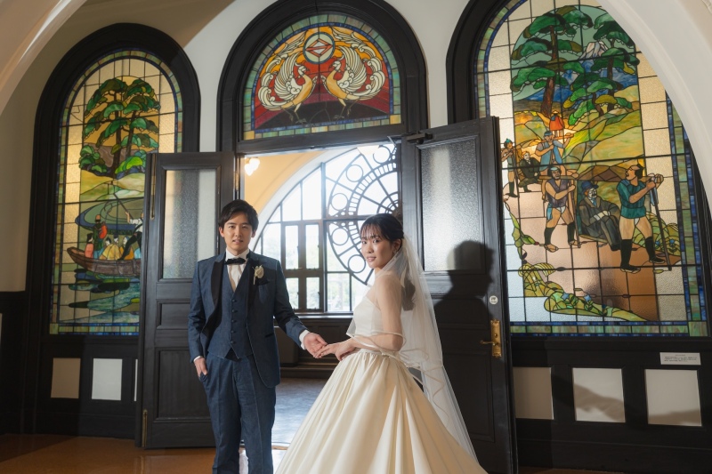 横浜の歴史を感じる開港記念会館【洋装ロケーション】