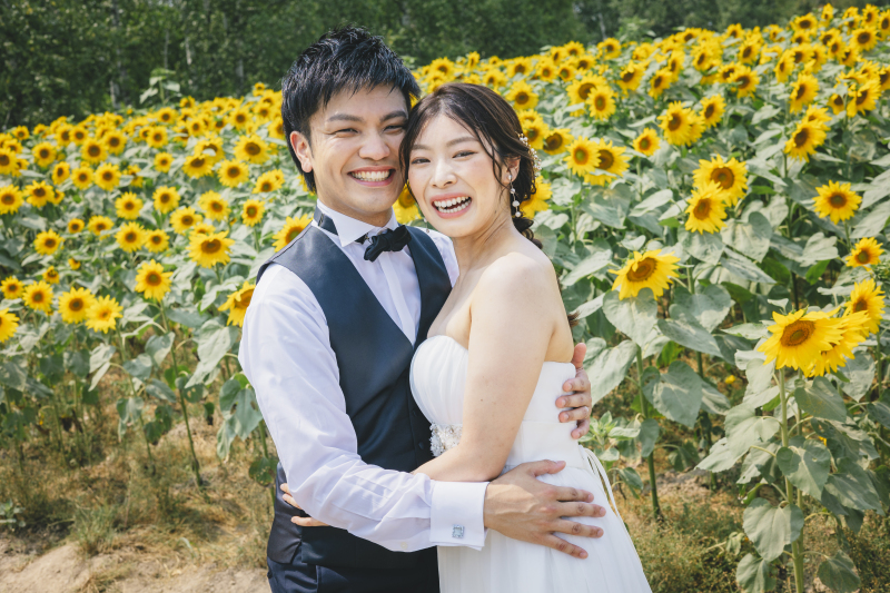 広大で綺麗なお花と一緒に!