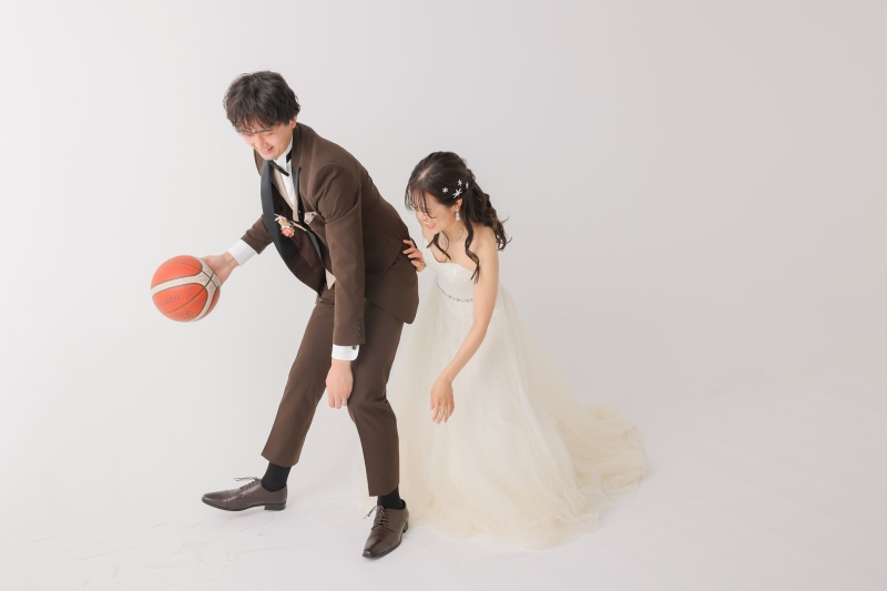 2人の好きなもので楽しく撮影！