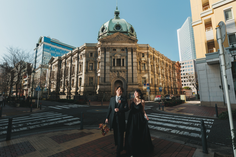 【楽しさ満点!】映画のワンシーンみたい!横浜ロケフォト