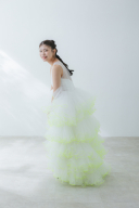 カジュアルカラードレスのヘアメイクをご紹介!!