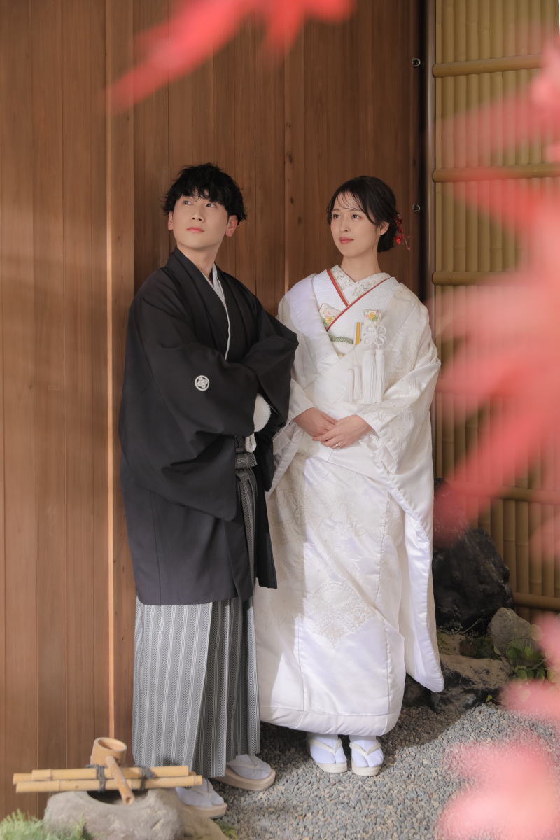 お二人らしいスタジオ撮影！