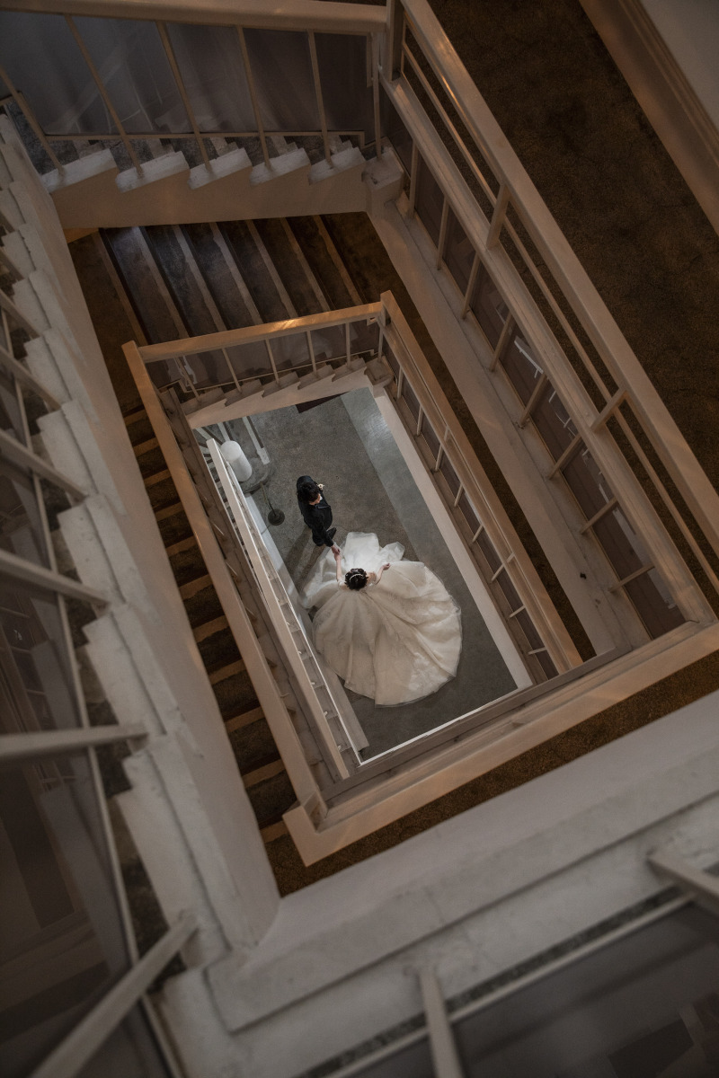 歴史に名を残す建築物での撮影「ラ・バンク・ド・ロア」