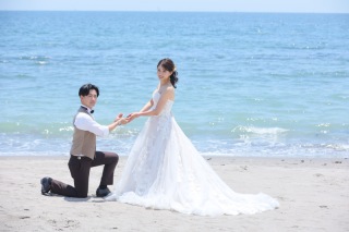 キラキラ輝くビーチロケーション