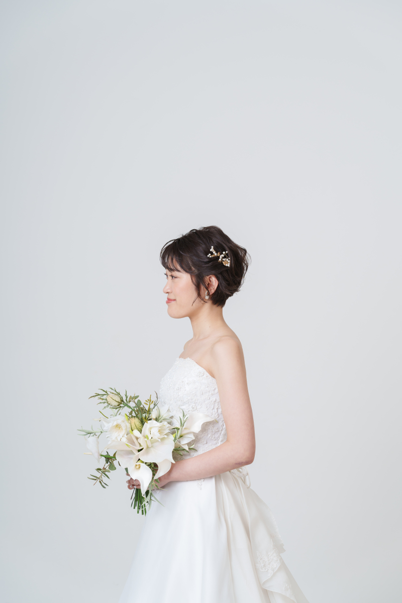 ショートヘアのヘアチェン