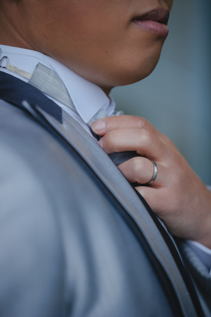 雪降るみなとみらい