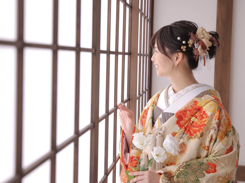 リボンを使ったアレンジでcuteで華やかに