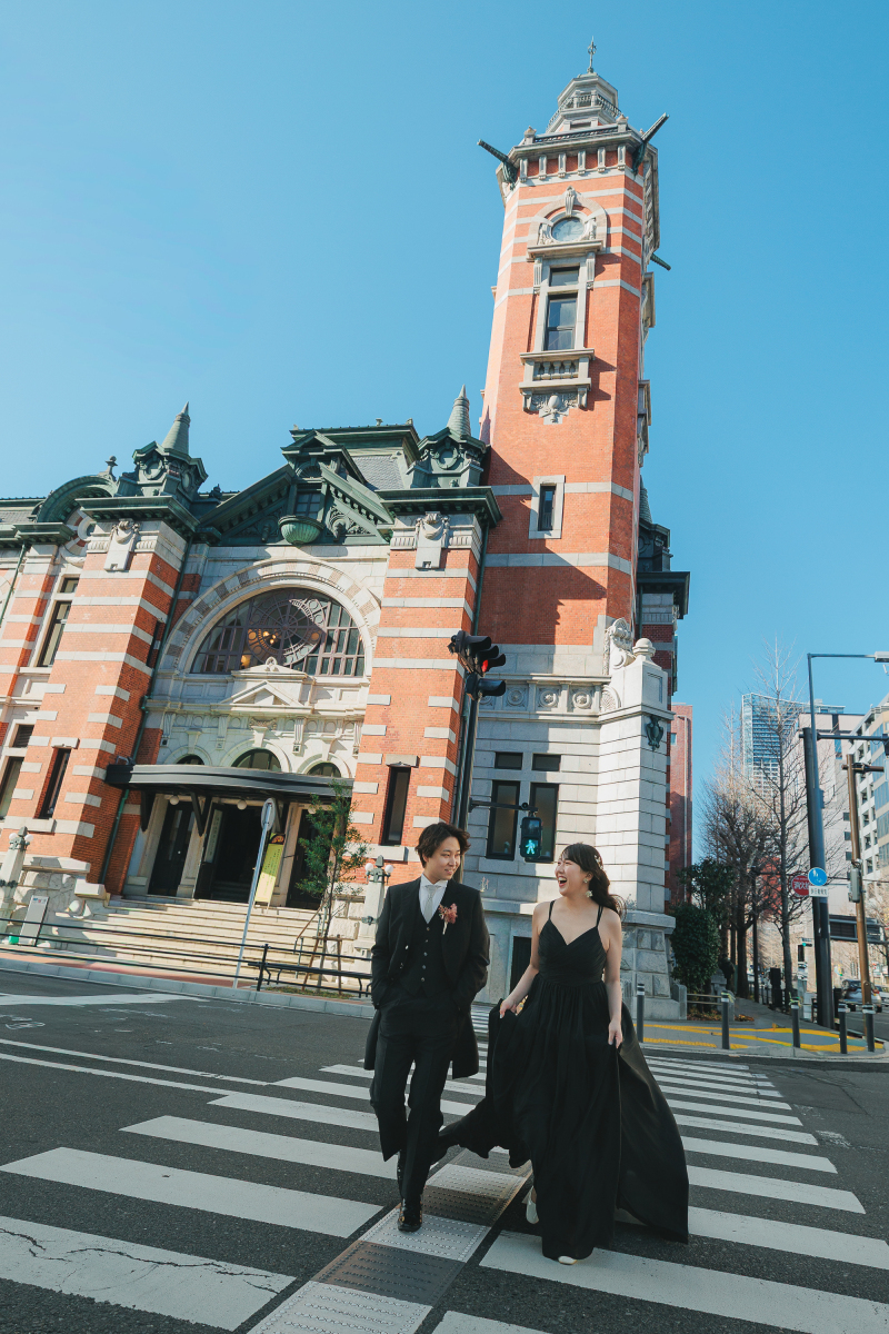 【楽しさ満点!】映画のワンシーンみたい!横浜ロケフォト