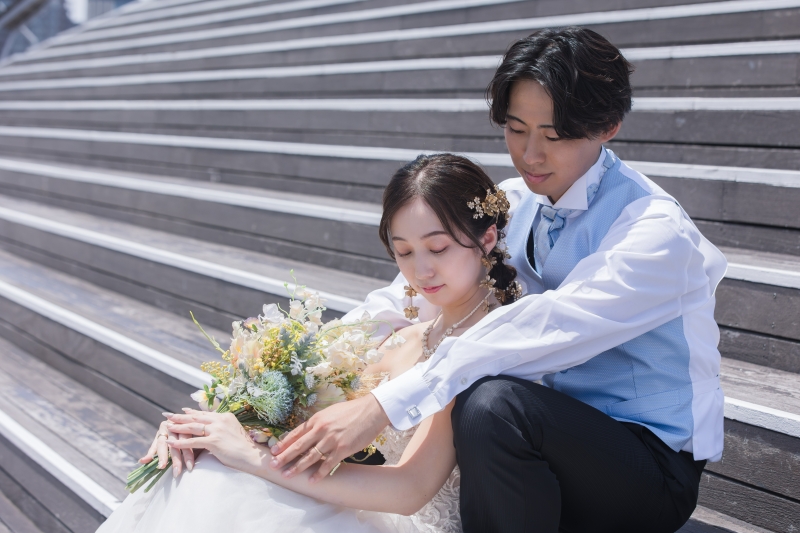 晴天と爽やかなお二人