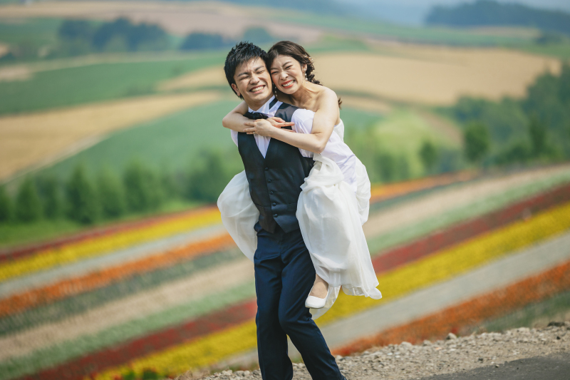 広大で綺麗なお花と一緒に!