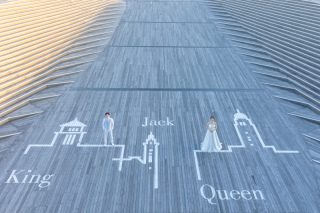 日没から夜景まで！