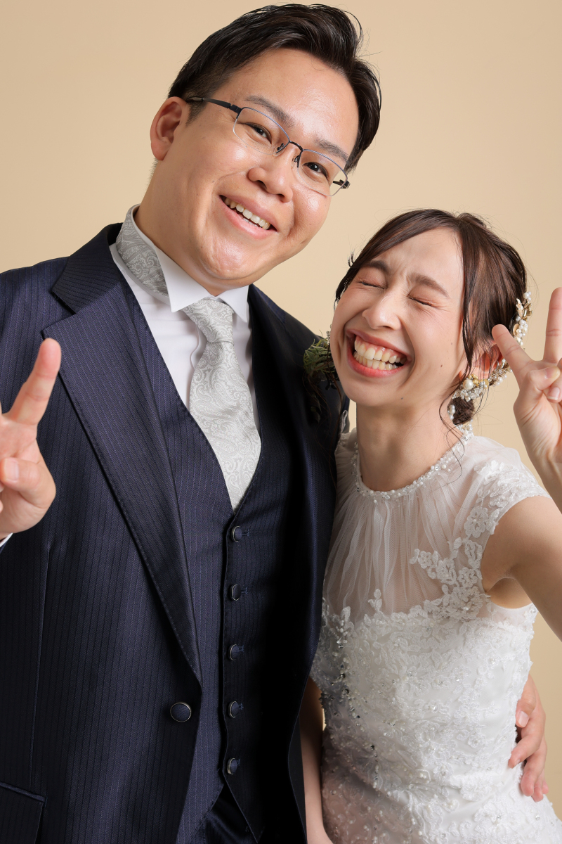 笑顔満点スタジオ撮影!