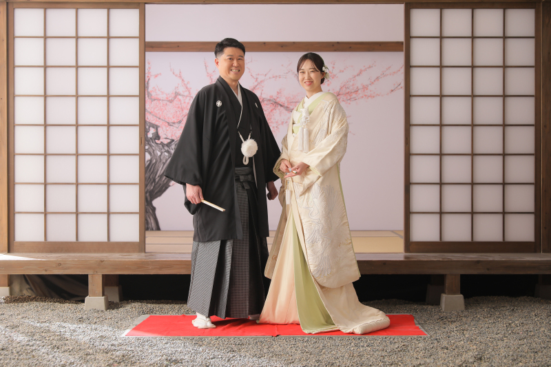 和装を室内で撮影！