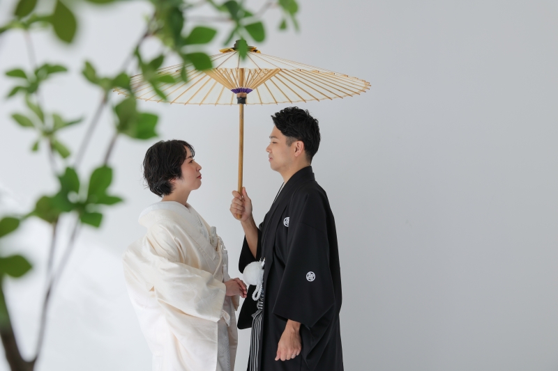 和装も洋装もいろんな背景で!