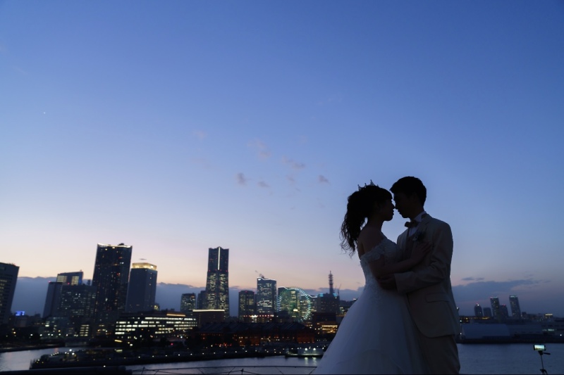 【みなとみらいの夜景、大桟橋ロケーション】Photo by 齋藤燎佑