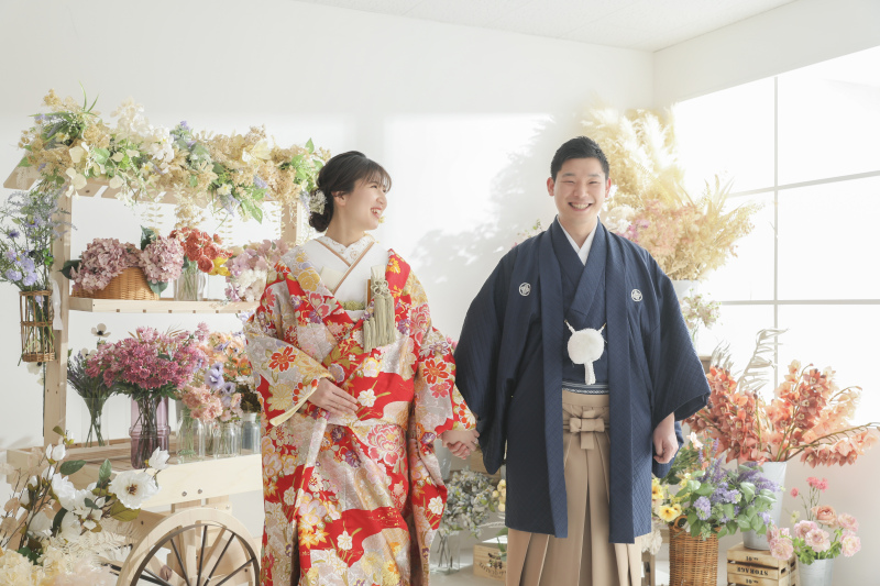 カジュアルでポップな和装ハウススタジオ