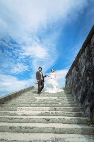 砂浜と岩場どちらも撮影させていただきました！