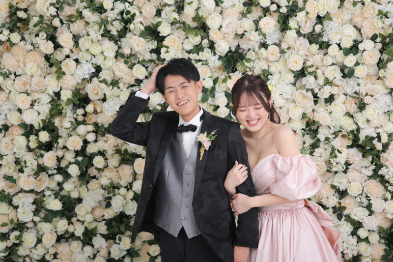 スタジオでお二人らしく！