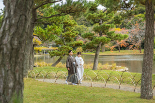 紅葉シーズンの三溪園