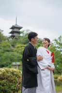 新緑の中で和装撮影を【三溪園ロケーション】